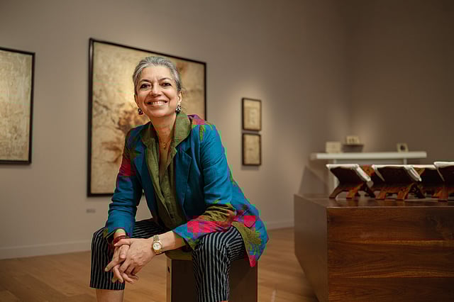 Artist Saba Hasan