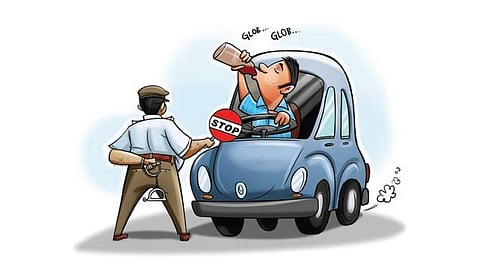 From October 20 to 25, a total of 336 drunk and drive cases were disposed of in courts.