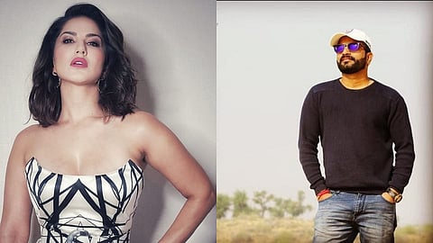 Sunny Leone (L) and Sahana Murthy (R)