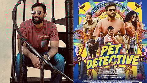 Praneesh Vijayan (L), Poster of The Pet Detective (R)