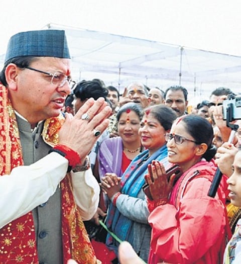 Dehradun Diary | Dhami meets locals, jawans in Pithoragarh