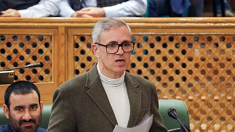 J&K Chief Minister Omar Abdullah.