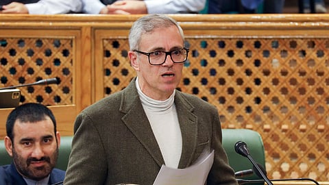 J&K Chief Minister Omar Abdullah.