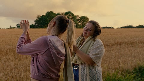 A still from Weightless