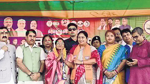 CM Rekha Gupta on a two-day visit to Bihar ahead of the Assembly election.