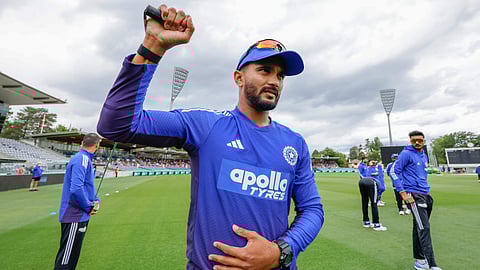 Nitish Kumar Reddy who was recovering from his left quadriceps injury sustained during the second ODI in Adelaide, complained of neck spasms.