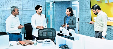 IT and RTGS Minister Lokesh held a high-level teleconference with officials.