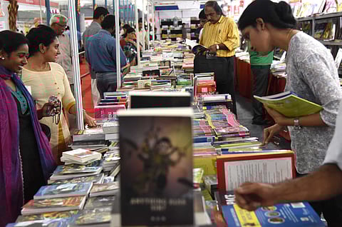 Scene from the previous edition of Kochi International Book Festival