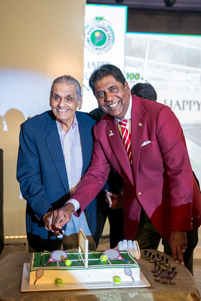 Ramanathan Krishnan and Vijay Amritraj celebrate TNTA’s 100 years