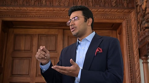 Bengaluru South MP Tejasvi Surya.