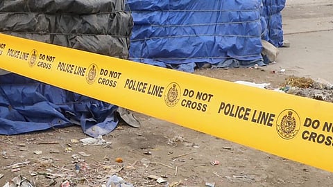 Eyewitnesses said a large crowd had gathered, during which some women pushed each other, disrupting arrangements.