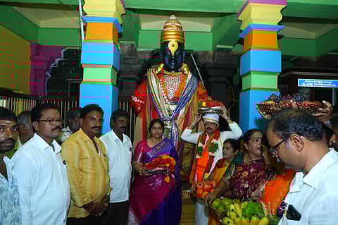 Sri Panduranga Swamy annual Utsavalu kicked off on a grand and devotional note at Chilakalapudi of Machilipatnam on Friday.