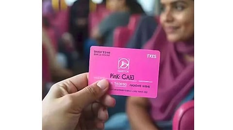 Pink Saheli Smart Card.