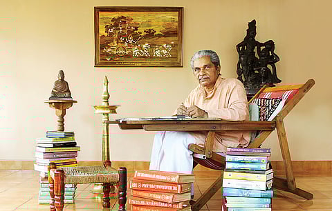 Kerala Kalamandalam first vice-chancellor K G Paulose.