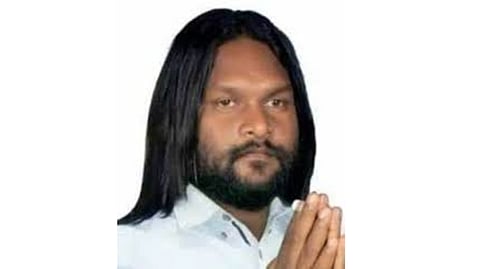 BJP candidate and former Jharkhand CM Champai Soren’s son Babulal Soren.
