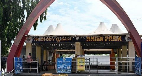 Anna Park was renovated under the Smart City Mission at a cost of Rs 7.52 crore.