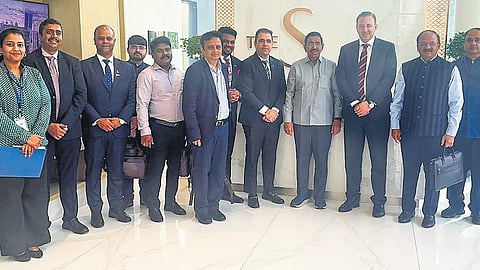 Minister for Municipal Administration and Urban Development, Dr P Narayana, is on a mission in Dubai to attract major investments.