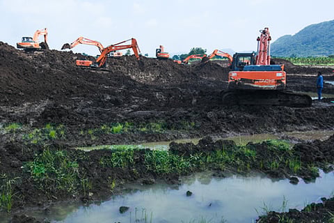 Rehabilitation works began in January–February 2026, aimed at improving safety and meeting the growing water needs of Tirumala, which hosts up to 1.5 lakh pilgrims daily.