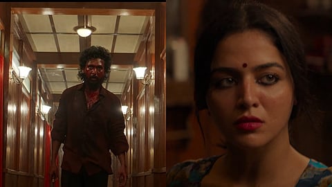 Lokesh Kanagaraj (L) and Wamiqa Gabbi in teaser for Arun Matheswaran's DC