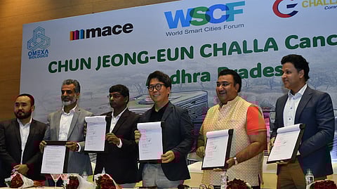 MoU signed for a world class cancer center in AP.