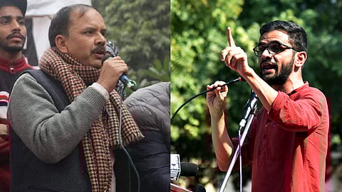 Activist Shifa-ur-Rehman, Umar Khalid