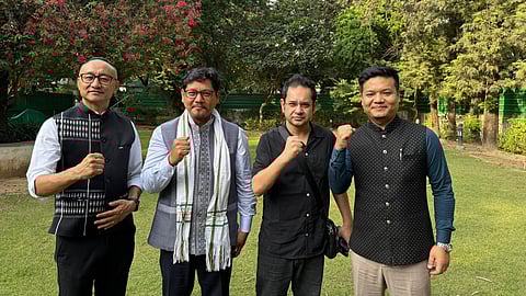 Meghalaya Chief Minister and other Northeast leaders