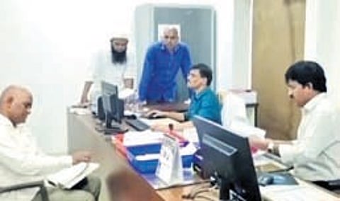 A total of Rs 4 lakh unaccounted cash and several documents were seized during the ACB raids.