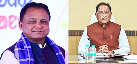 Odisha Chief Minister Mohan Charan Majhi and Chhattisgarh CM Vishnu Deo Sai