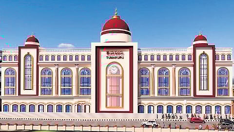 An artist’s view of the multi-storey parking facility