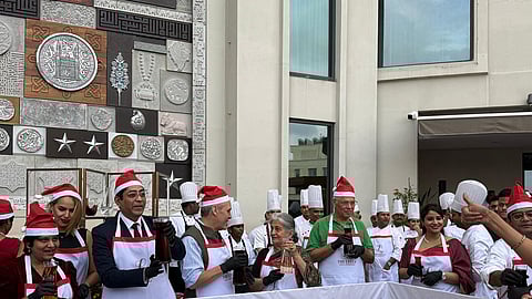 Whiff of Christmas magic at Leela