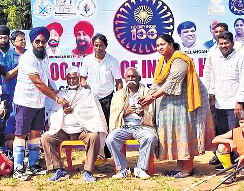 Karimnagar hockey body member Kalyani Singh expressed happiness over the enthusiastic participation.