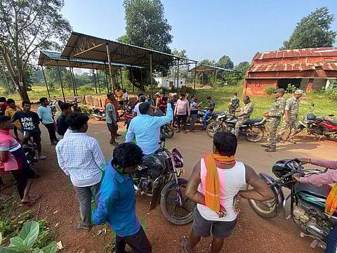 Tension prevailed at Kodekurse in Kanker district after a Christian was denied a burial spot