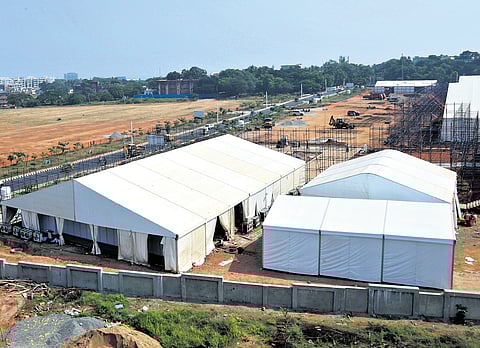 Arrangements are underway for the CII Partnership Summit, scheduled for November 14 and 15, at the AU Engineering College Grounds in Vizag