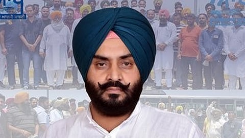 AAP MLA Harmeet Singh Pathanmajra.