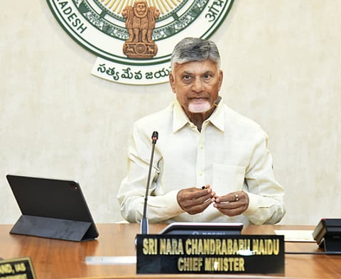 Chief Minister Nara Chandrababu Naidu conducted a review with the officials at the State Secretariat on Monday over the arrangements to be made for Satya Saibaba centenary celebrations.