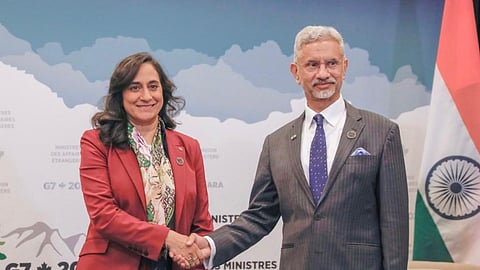 External Affairs Minister S Jaishankar has met with his Canadian counterpart Anita Anand on the sidelines of the G7 foreign ministers' meeting in Niagara.