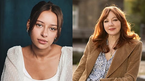 (L) Lauren Morais; (R) Diane Morgan (New cast members of VisionQuest)