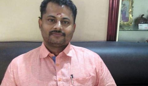 BJP leader and former Thrippangottur panchayat committee president K.K. Padmarajan.