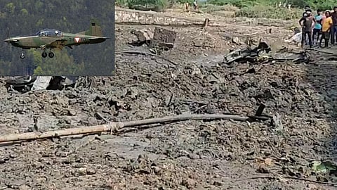 Indian Air Force aircraft crashed near Tambaram, Chennai.