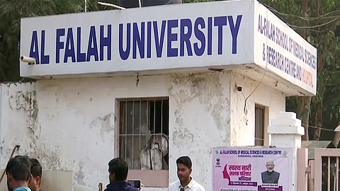 Al Falah University in Haryana.
