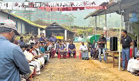 The reopening function of Sentinel Rock tea factory at Mundakkai in Wayanad