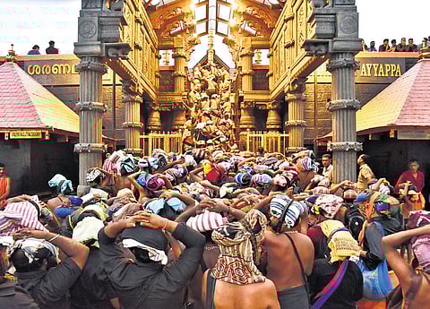 The total revenue generated during the ongoing Sabarimala pilgrimage season has reached Rs 210 crore.