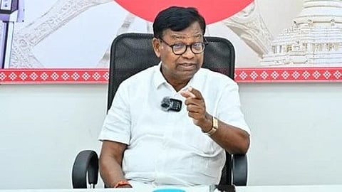 Odisha Congress Committee President Bhakta Charan Das.