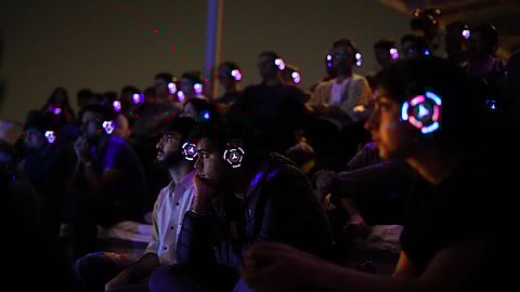 Audience immersed in Tambe’s Portal Waiting