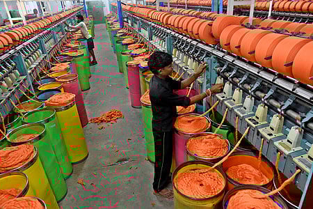 Operators of the OE mills said they have resumed production with waste cotton in hand and without going for new purchases from the spinning mills.