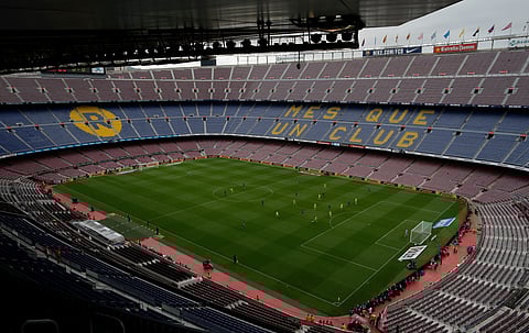 Barcelona announced its Spanish league game against Athletic Bilbao, on Saturday, will be its first at the Camp Nou since it began upgrading the stadium in June 2023 to expand capacity in Europe's largest soccer venue from 99,000 to 105,000.