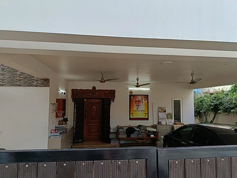 Officials from GST conducted a search at Minister I Periyasamy's daughter Indira's house on Friday.