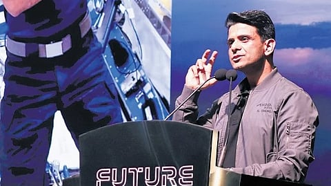 Group Captain Shubhanshu Shukla shares his experiences during the Future Makers Conclave.