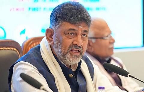 Karnataka Deputy Chief Minister D K Shivakumar.