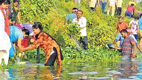 Once a symbol of heritage and legend, the 264-km river saw improved water clarity and returning fish after villagers, civil societies, and officials joined hands to rejuvenate its ghats and surroundings